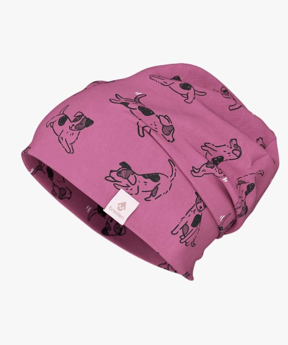 Medvilninė kepurė DARGO „Pink Dogs“