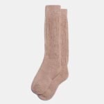 Ilgos natūralios alpakos vilnos kojinės