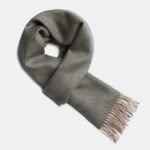 Ypač švelnios alpakos vilnos šalikas – Exclusive Fishbone