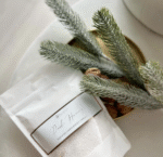 Miltelinės žvakės papildymo rinkinys „Midnight“ – 330 g (su 2 dagtimis)