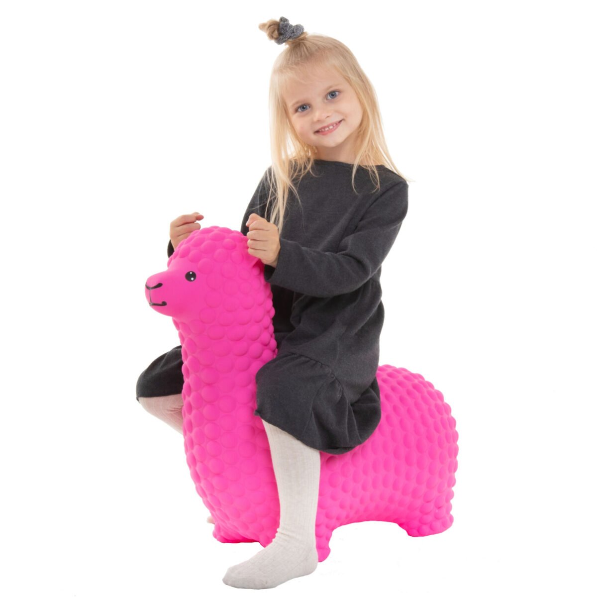 Mano pirmasis JUMPY – Šokliukas rožinė alpaka