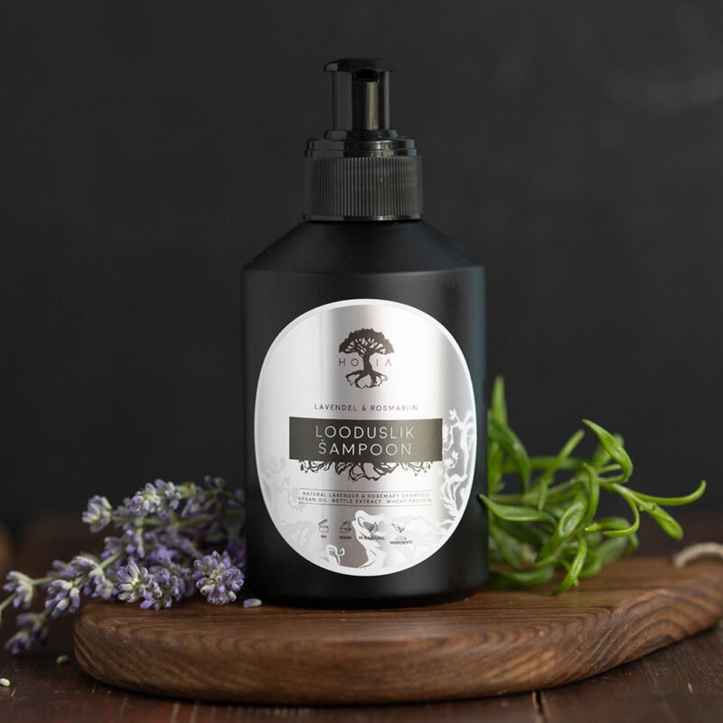 Ekologiškas šampūnas „Lavender & Rosemary“, 200 ml