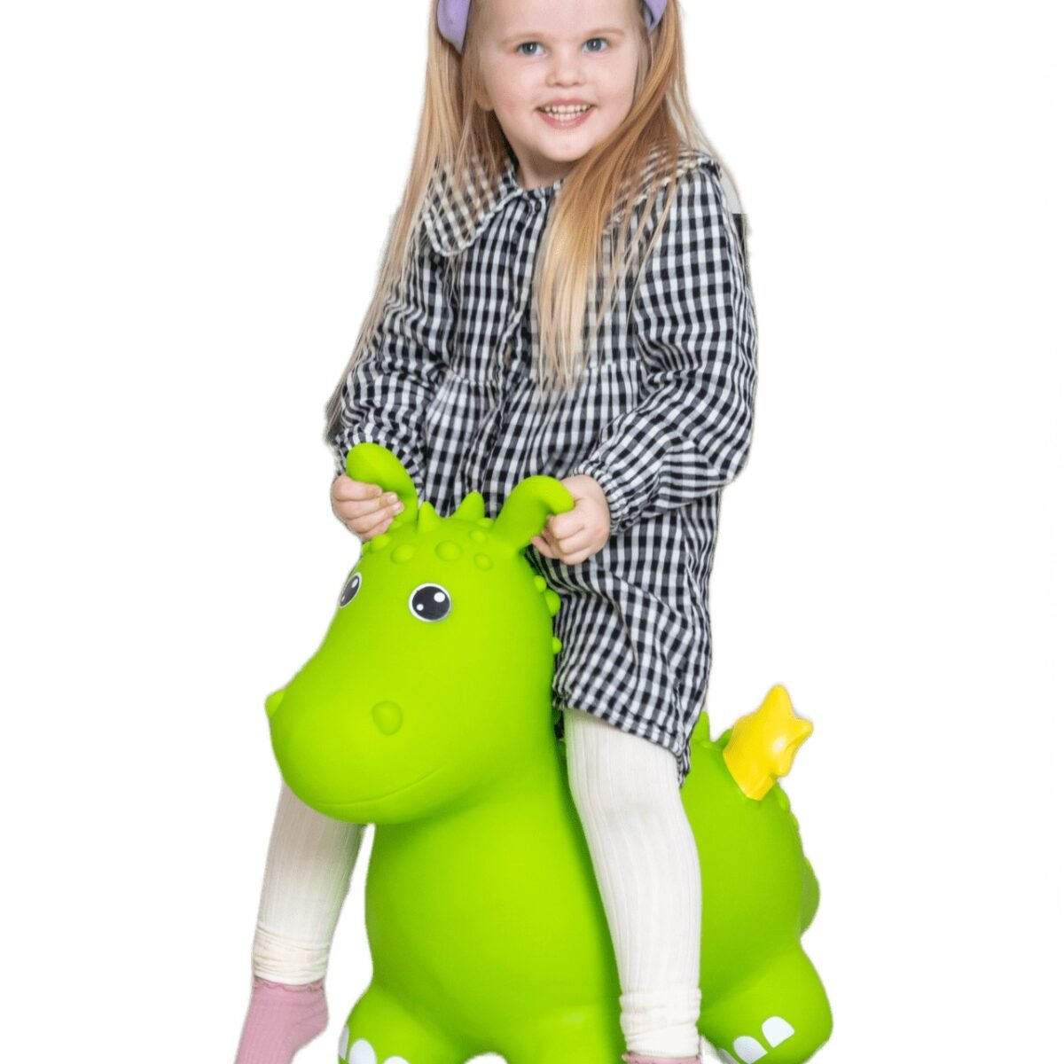 Mano pirmasis JUMPY – Šokliukas žalias drakonas